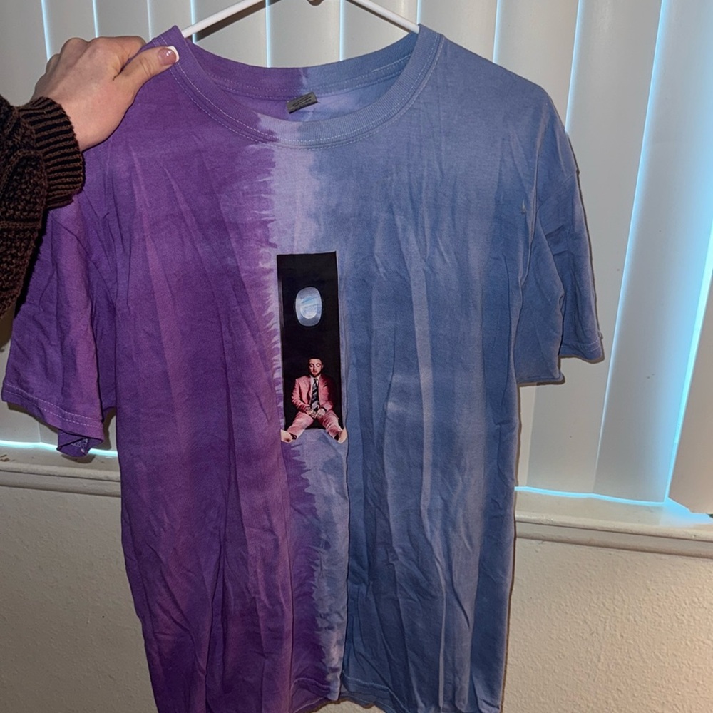 Wrinkled but brand new Mac Miller tee
